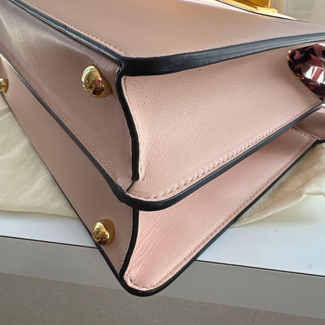 【フェンディ】ピーカブーアイシーユースモールピンクべっ甲