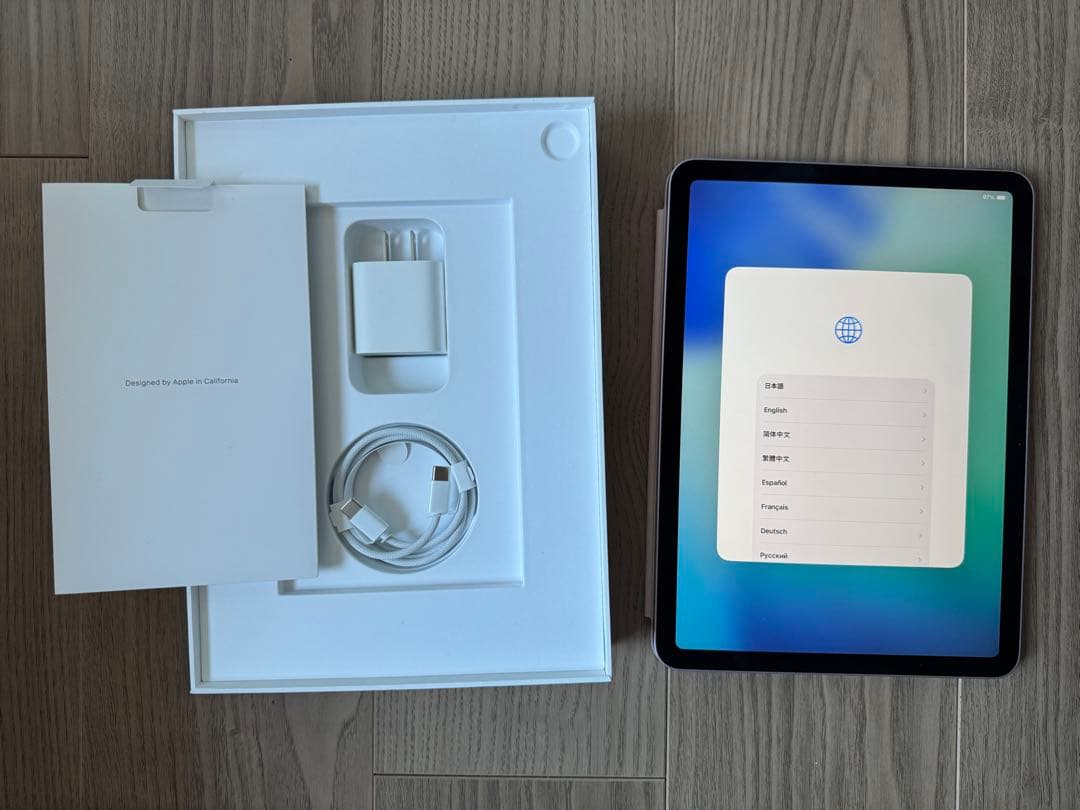 Apple iPad Air 6 128GB (パープル) 本体 wifiモデル