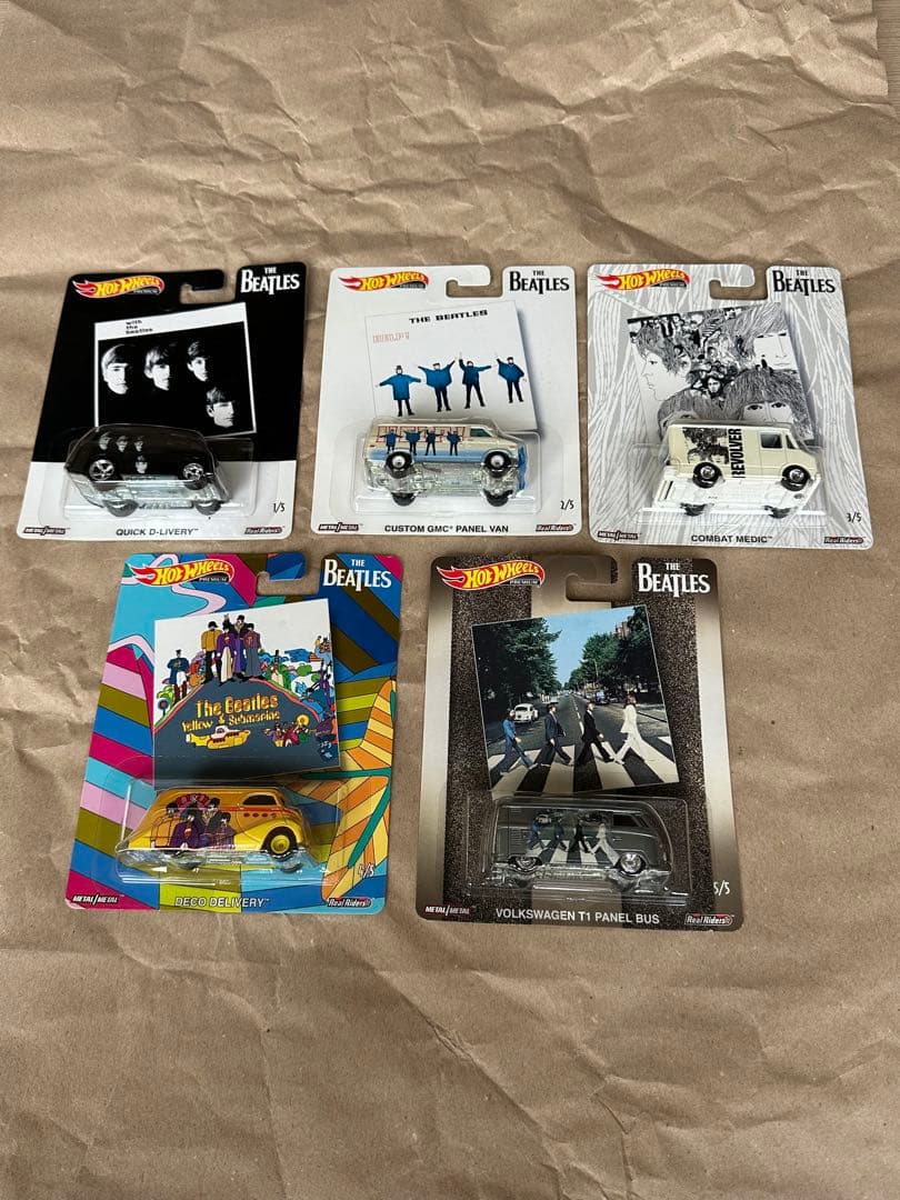 Hot Wheels ビートルズコレクション 5点セット