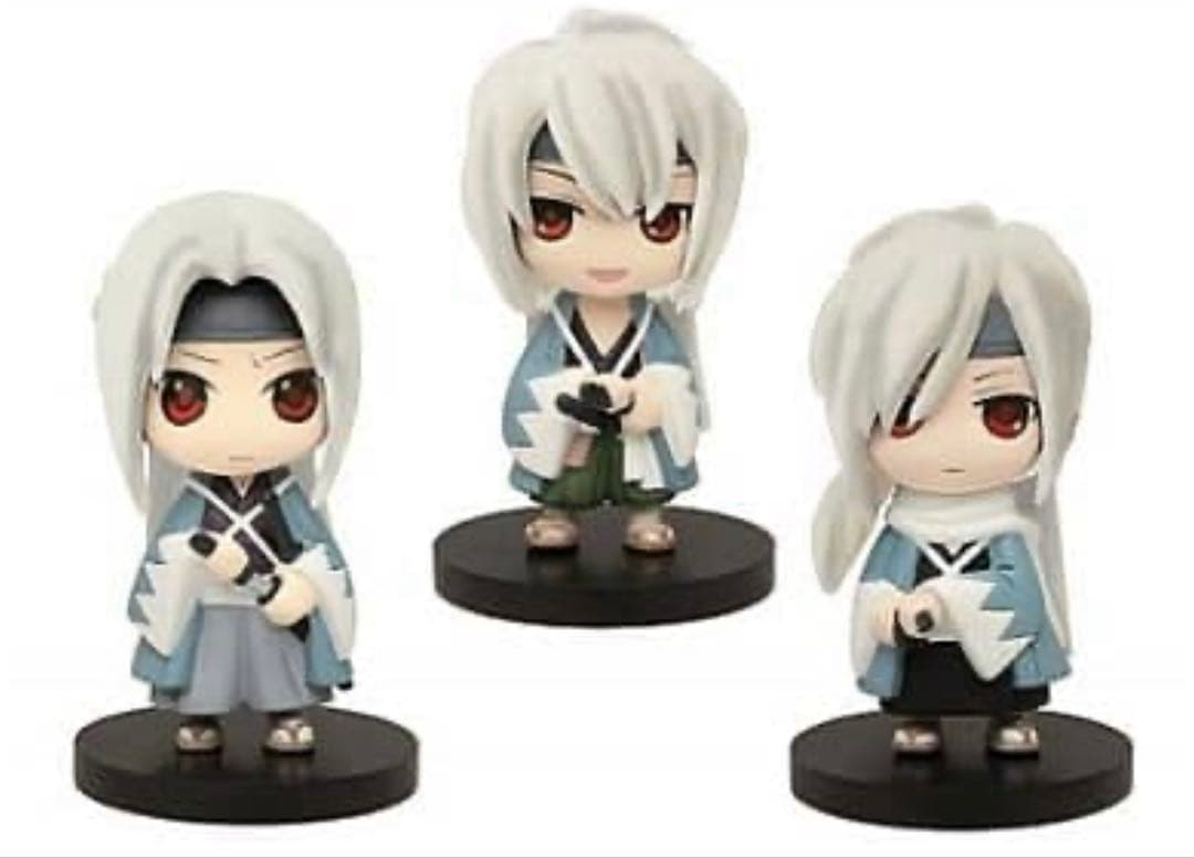 薄桜鬼　タイトーくじ　ダブルハッピー賞　デフォルメフィギュア　土方　沖田　斎藤