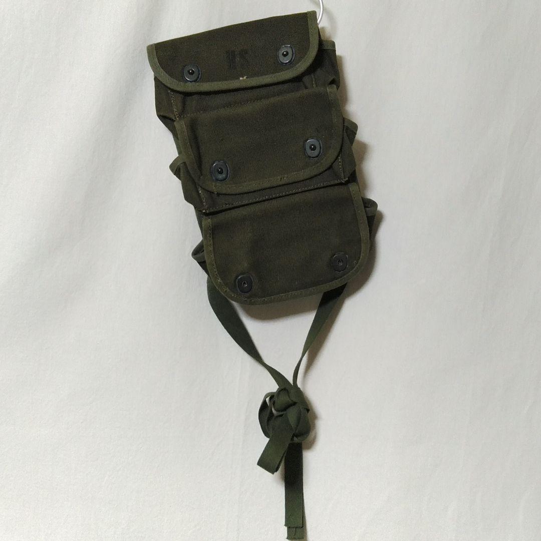 個人装備 USMC OD CANVAS 3POCKET GRENADE CARRIER