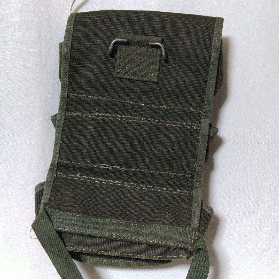 個人装備 USMC OD CANVAS 3POCKET GRENADE CARRIER