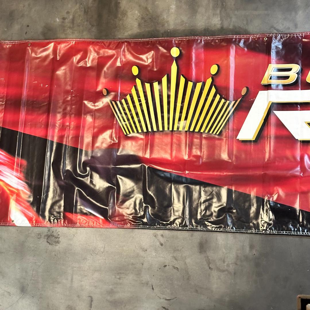 【超巨大 約9.7m】NASCAR BudweiserRacing バナー非売品