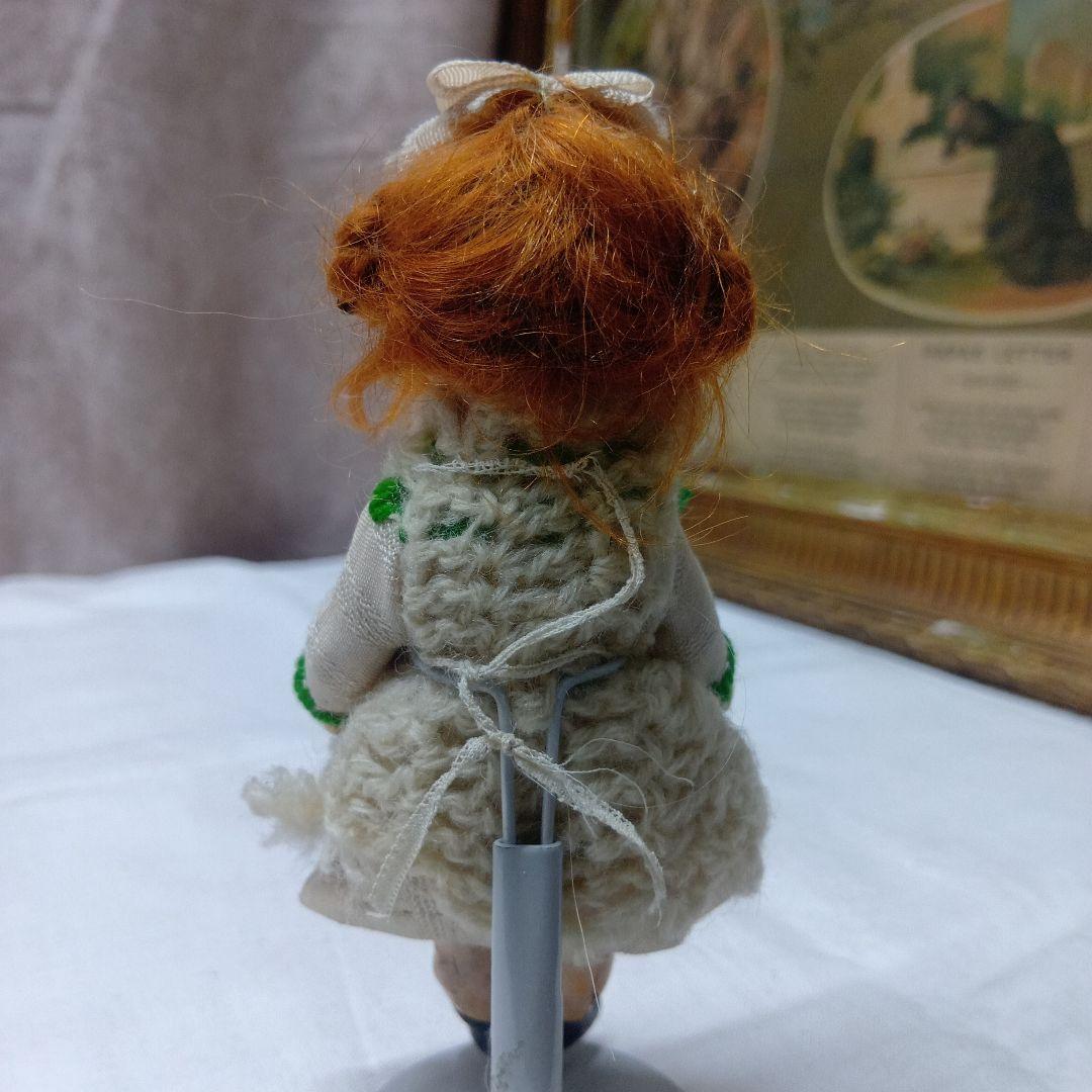 ♥フランスからやって素朴な　アンティークビスクドール　ミニョネット♥