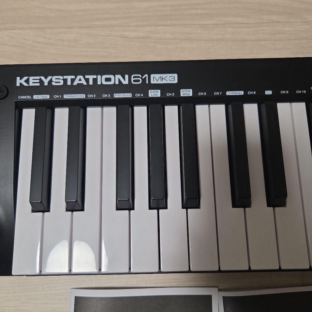 M-AUDIO KEYSTATION 61 MK3 本体　説明書　付属USB