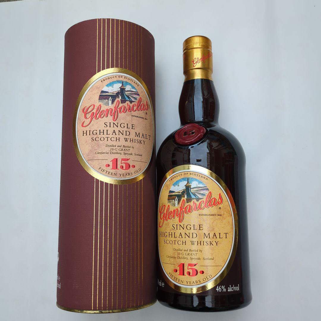 古酒 未開栓 Glenfarclas グレンファークラス 15年 シングルモルト