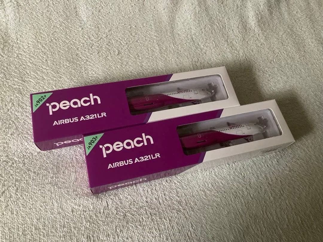Peach A321neo(902)(903)2機セット 1/200スケール