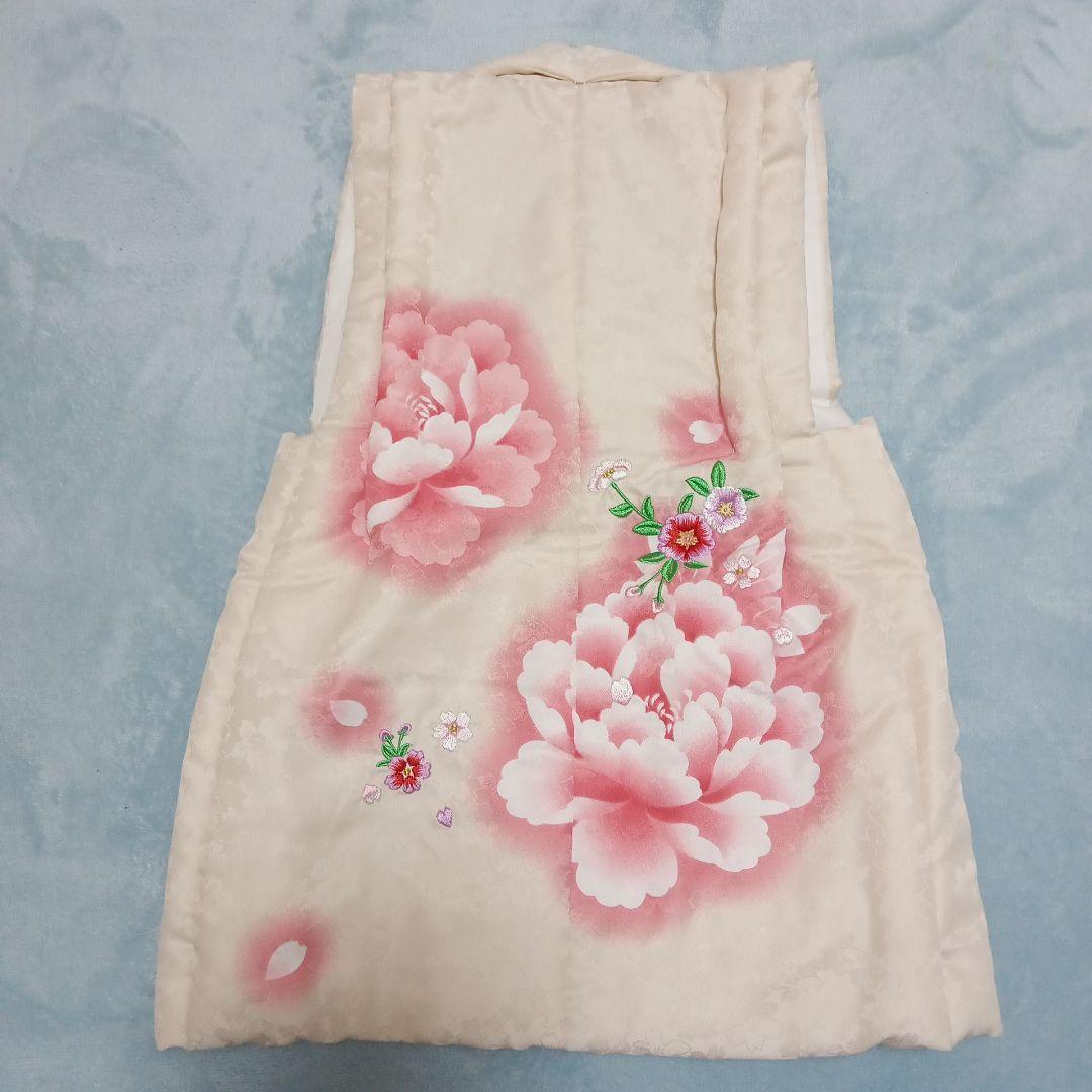 七五三　3歳　着物　女の子　マユミハセガワ　セット　 草履　新品　着物　1回使用