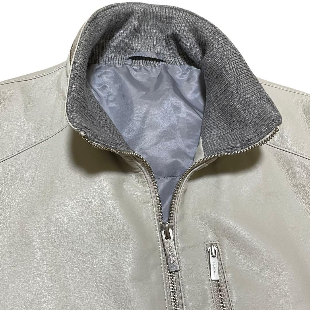   ラムレザー ライダースジャケット Mサイズ