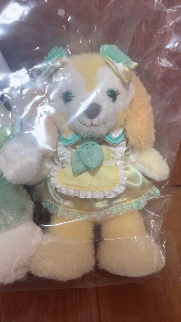 カラフルハピネスダッフィー＆フレンズ 　バケパ限定ポージープラッシー7体セット