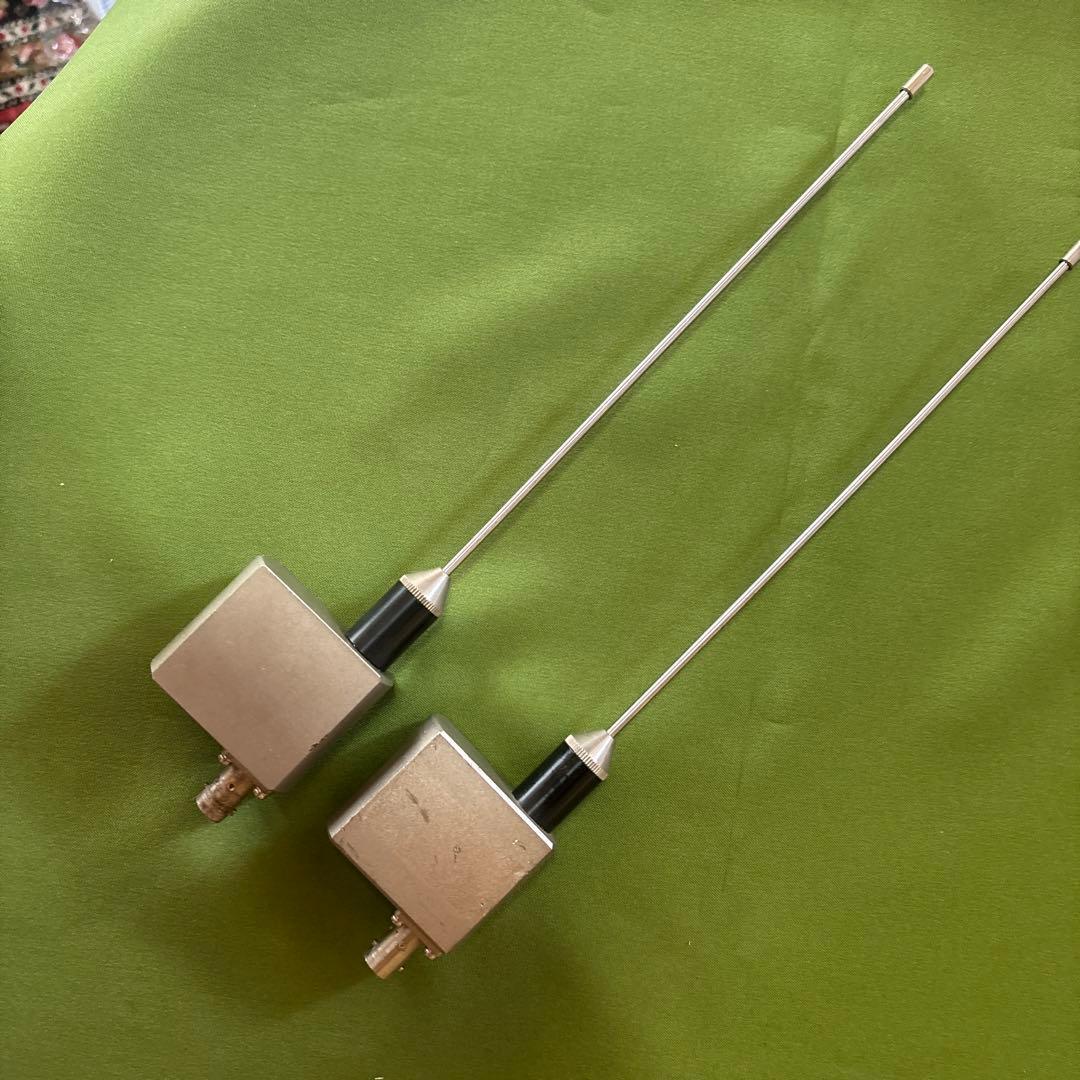 ①TOA YW-520 2台 800MHz帯5/8λ型アンテナ 2本セット