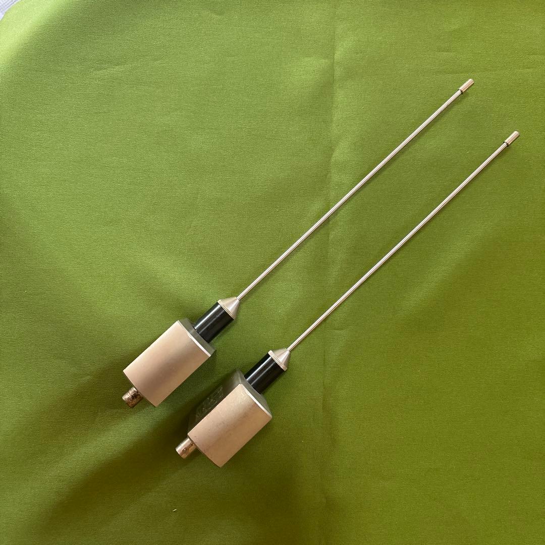 ①TOA YW-520 2台 800MHz帯5/8λ型アンテナ 2本セット