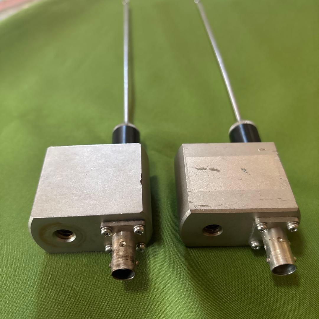 ①TOA YW-520 2台 800MHz帯5/8λ型アンテナ 2本セット