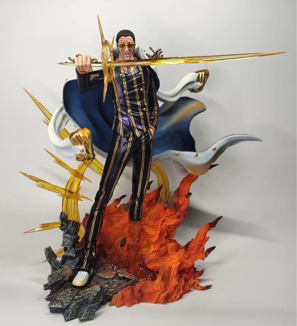 ワンピース POP 海軍 黄猿／ボルサリーノ フィギュア ガレージキット