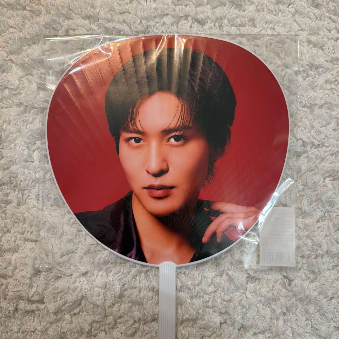 【使用済】 Man 目黒蓮 渡辺翔太 ON うちわ ペンライト セット