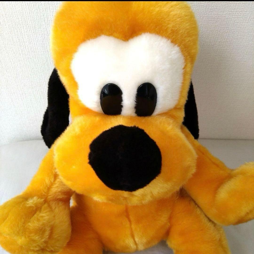 【希少】ディズニー　プルート　BIGハンドパペット　口がパクパク