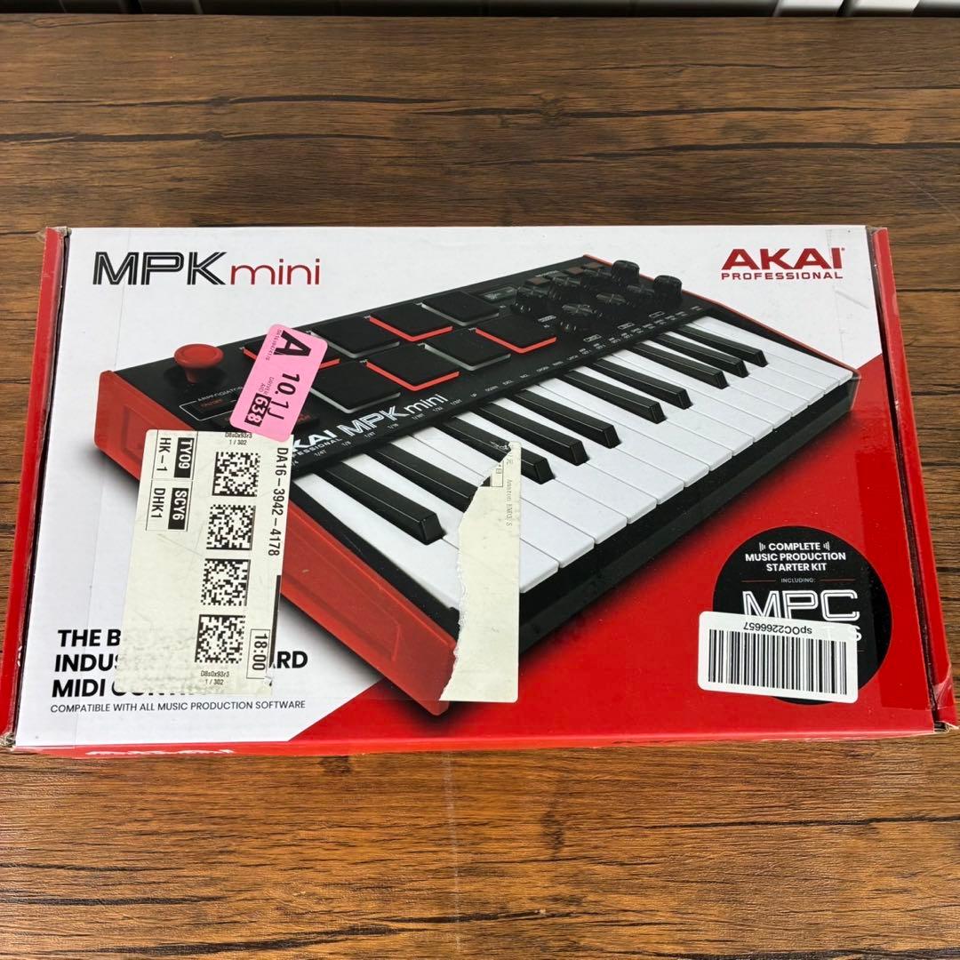 【美品】AKAI MPK mini MIDIキーボード