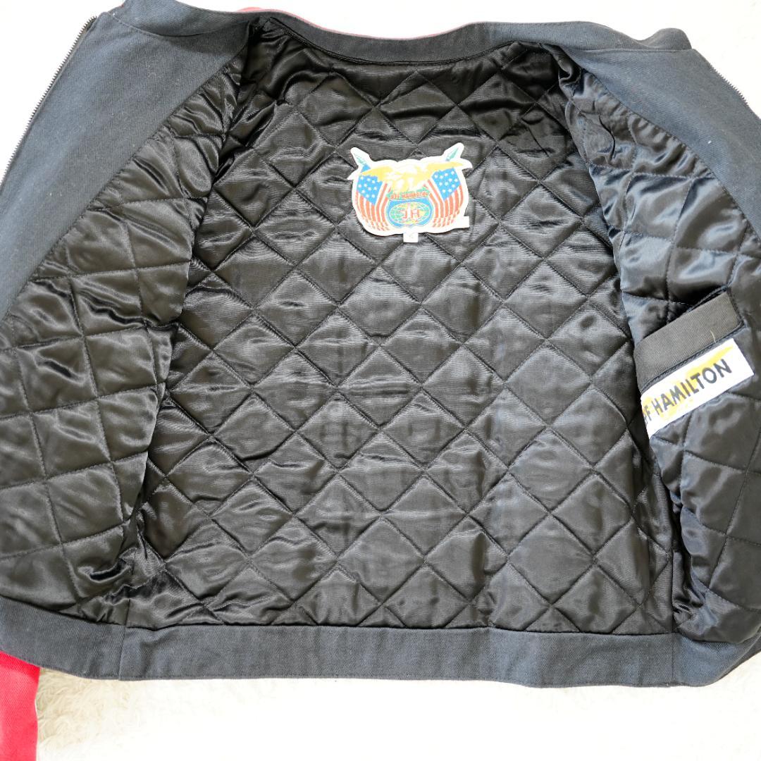 【良品】JEFF HAMILTON　ジェフハミルトン　中綿レーシングジャケット
