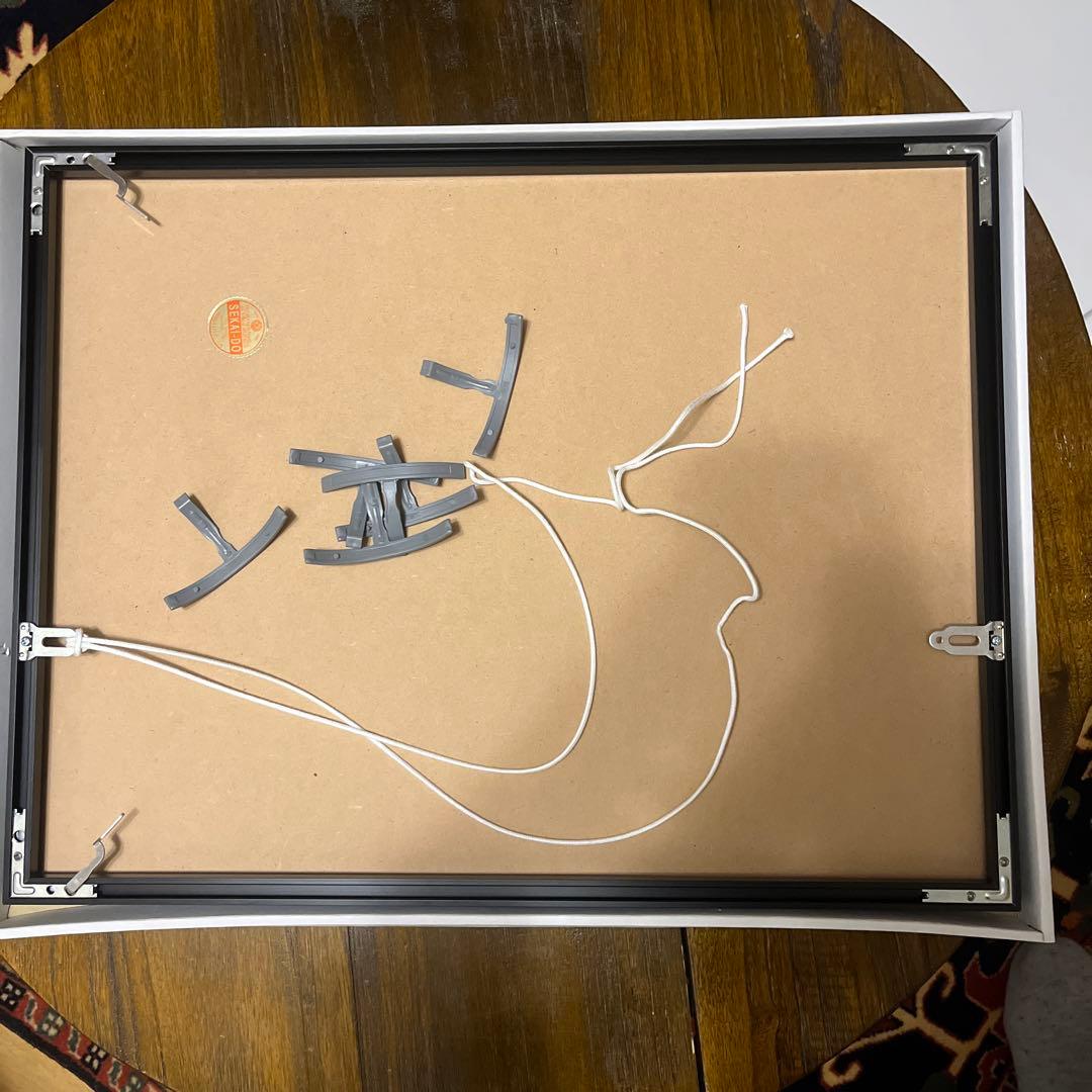 【美品】トップフレーム5 黒 大衣　5つセット 写真額縁 世界堂