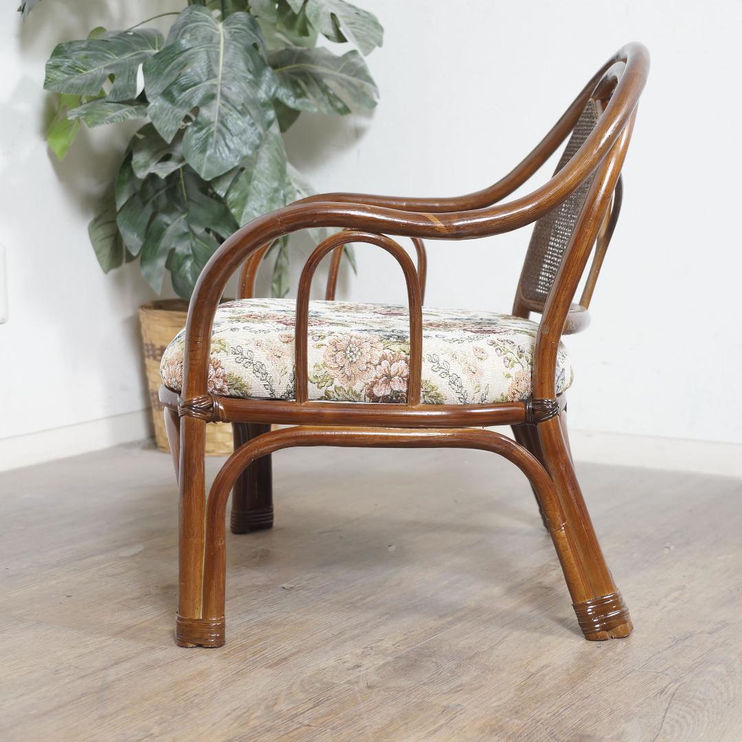 ヨッシー　新品　未使用　アジアンテイスト　籐座椅子