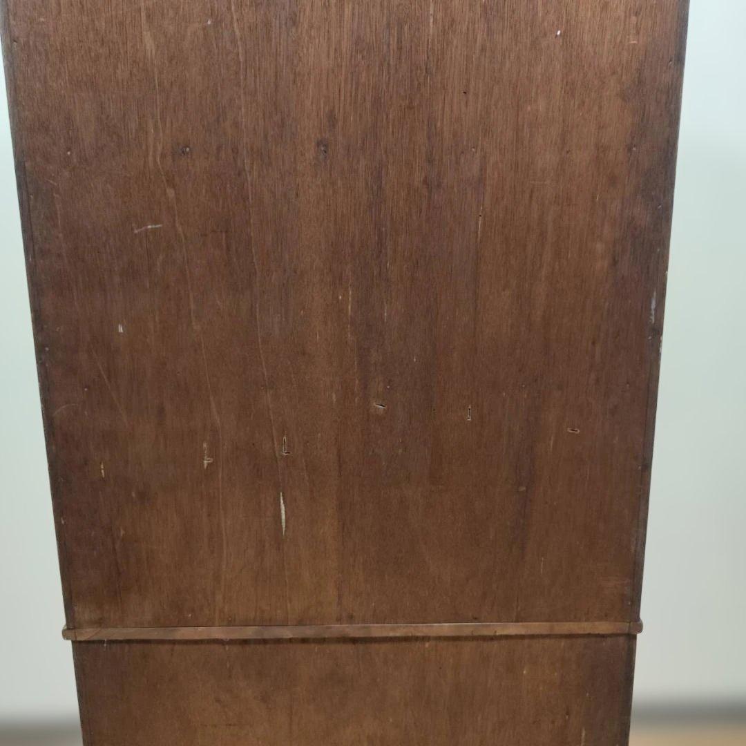 昭和レトロ 木製 木戸食器棚 アンティーク 飾り棚 カップボード キャビネット