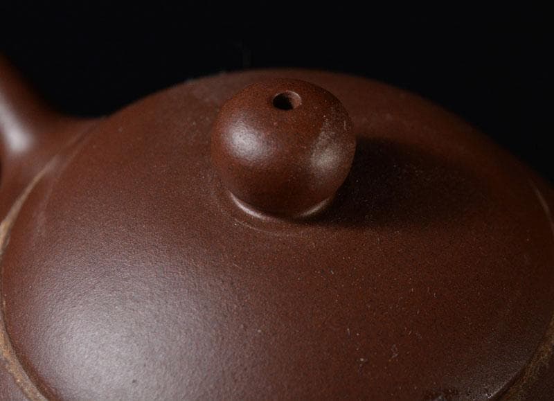 中国　紫砂　朱泥　急須　茶壷　在銘　M　R5365E