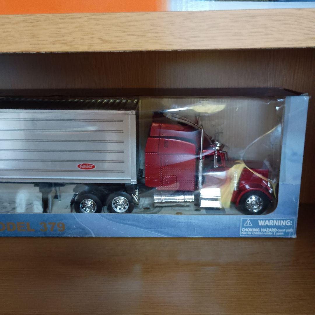 ピータービルト 379コンボイトレーラー ミニカー ケンワース 1/32 当時物