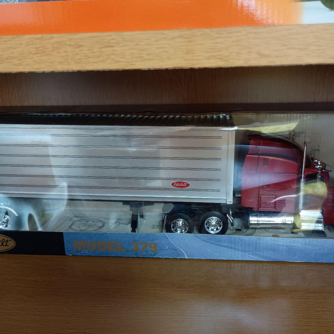 ピータービルト 379コンボイトレーラー ミニカー ケンワース 1/32 当時物