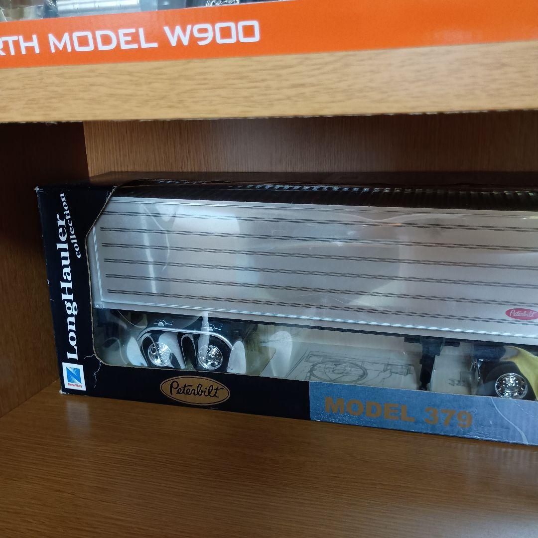 ピータービルト 379コンボイトレーラー ミニカー ケンワース 1/32 当時物