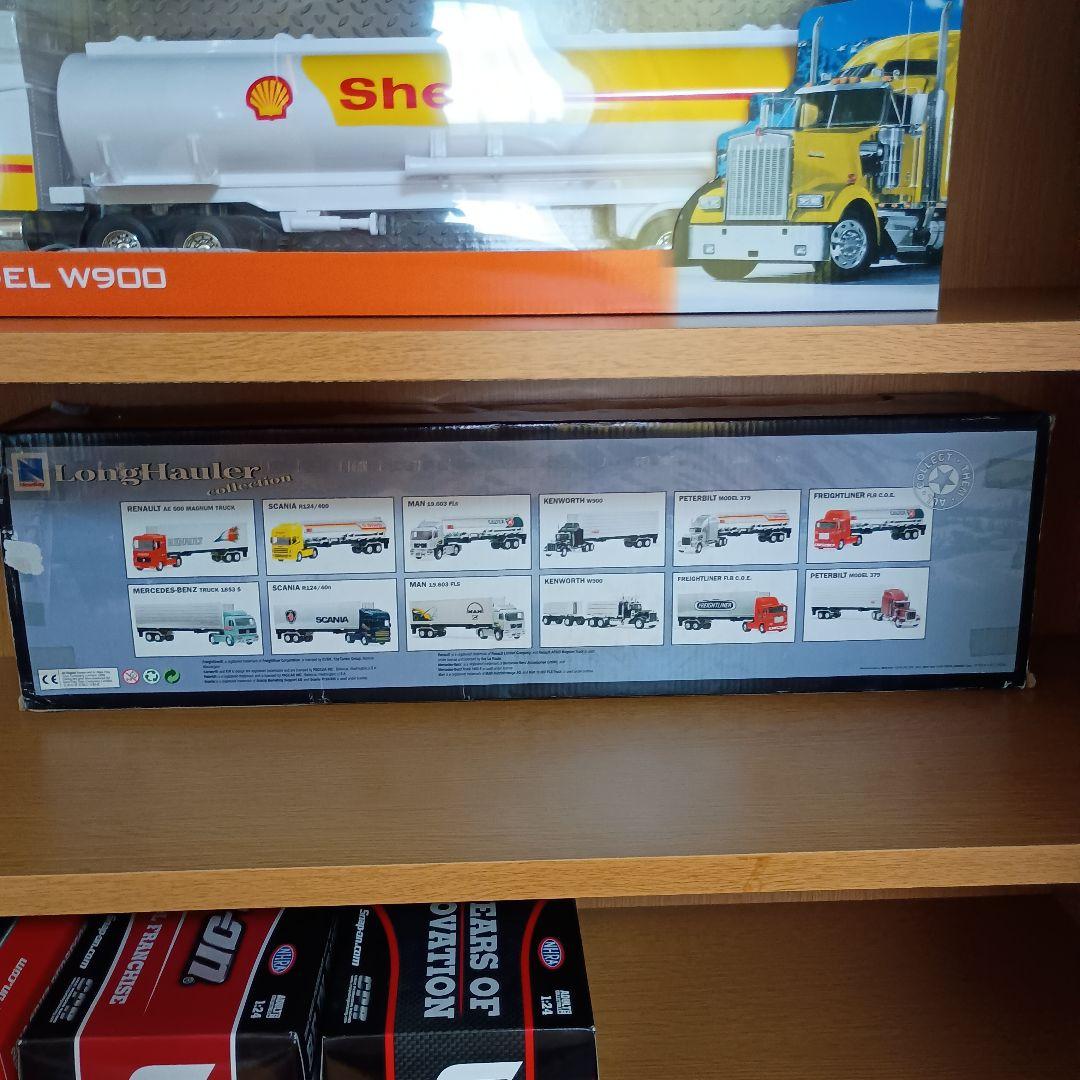 ピータービルト 379コンボイトレーラー ミニカー ケンワース 1/32 当時物