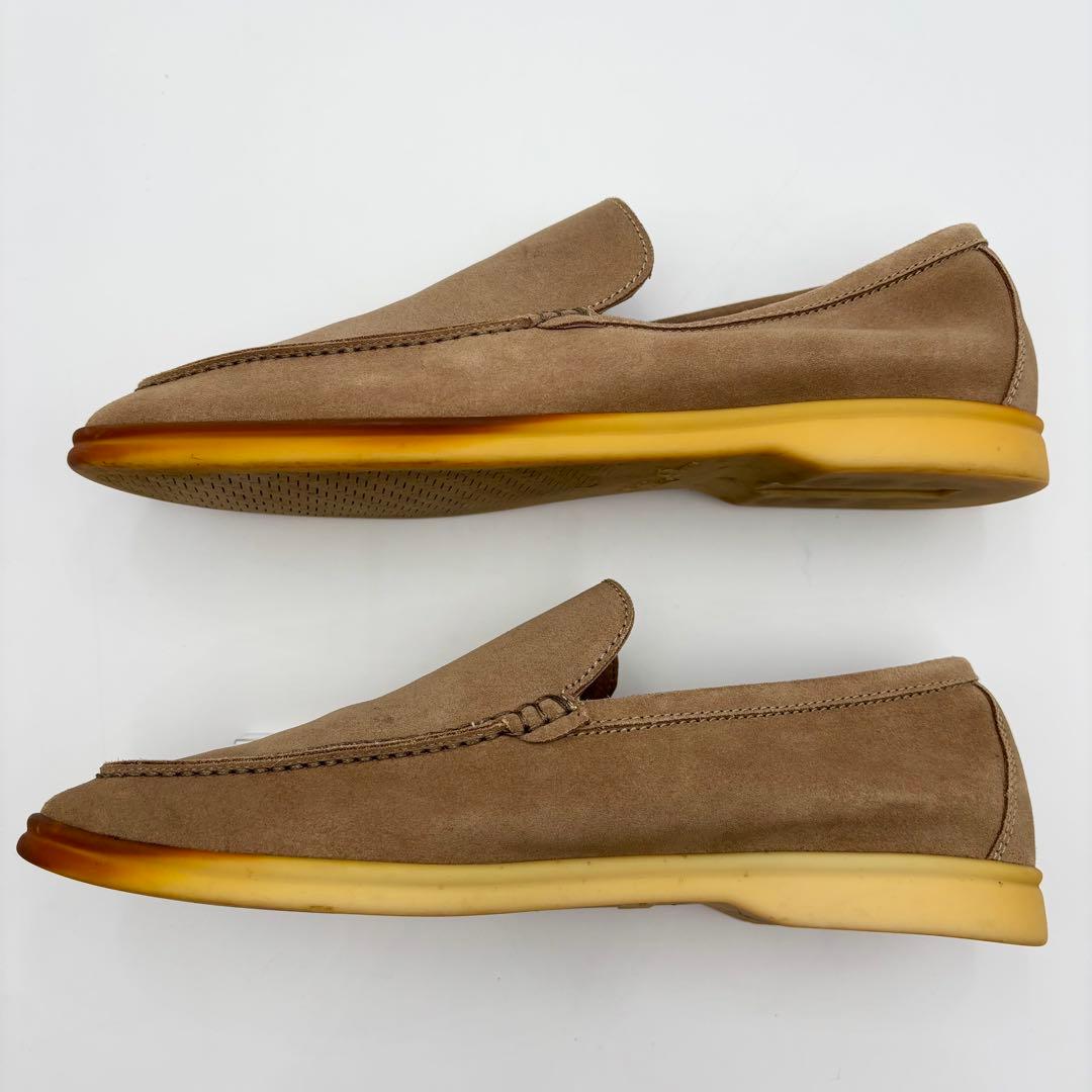 ロロピアーナ サマーウォーク モカシン ローファー ベージュ