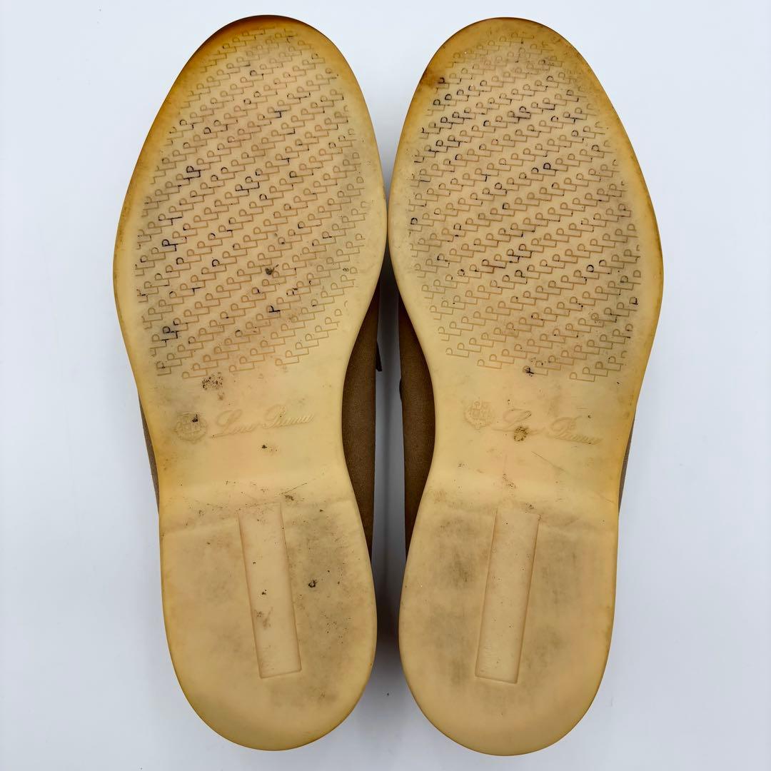 ロロピアーナ サマーウォーク モカシン ローファー ベージュ