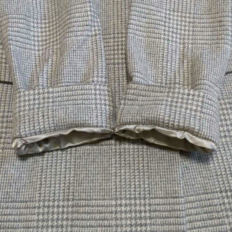 専用極美品✨MORABITO BLANC チェスターコート グレンチェック