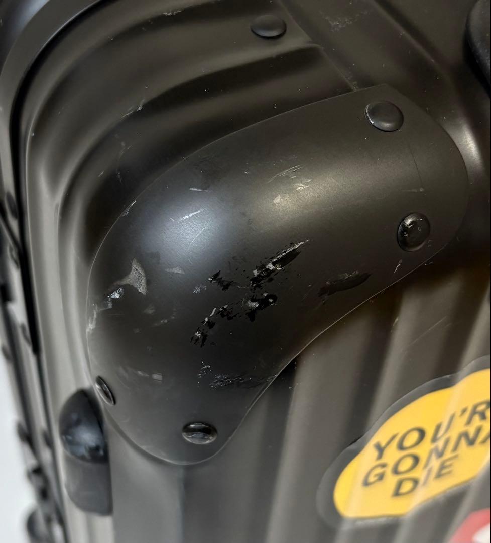 【貴重 廃盤品 良品】リモワ トパーズ ステルス 32L 2輪 機内持込可能