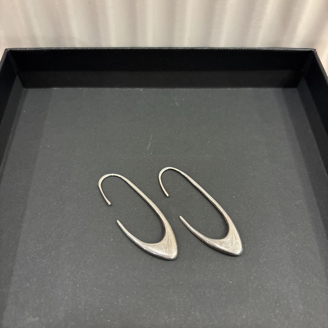 PLUIE プリュイ　フックピアス　シルバー　925 両耳用