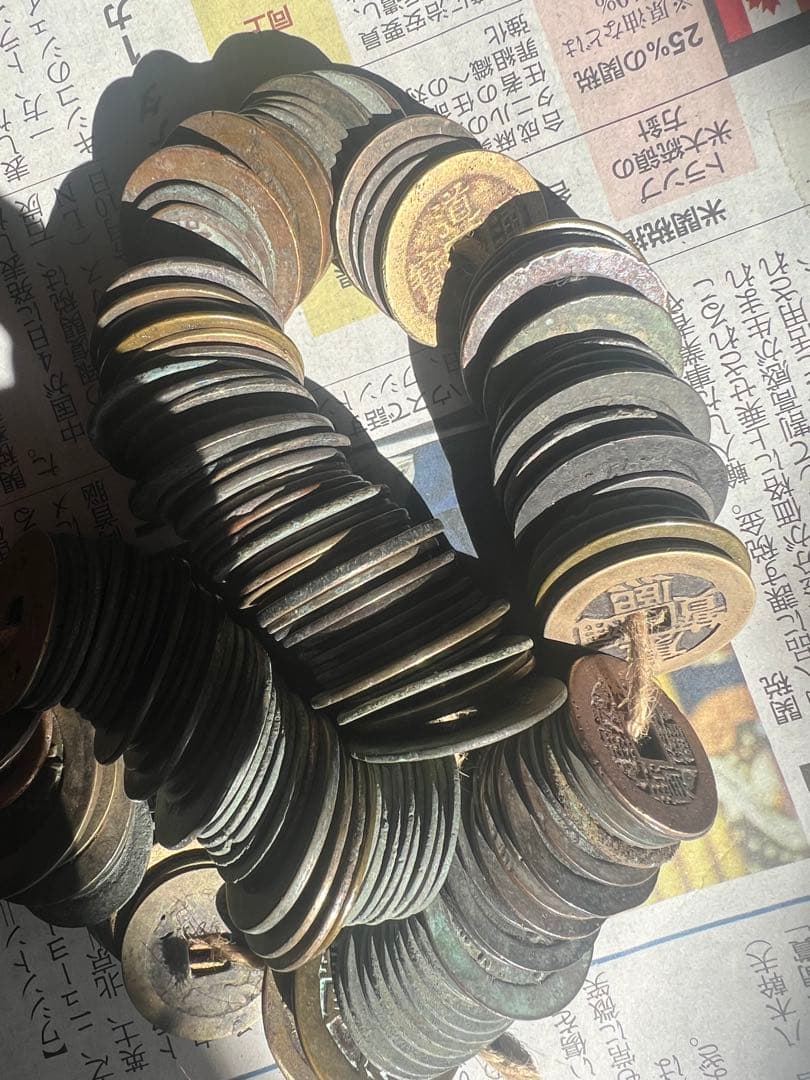 古銭色々／清朝銭 中国古錢 乾隆 康熙 雍正 道光 嘉慶通寶など 約650g