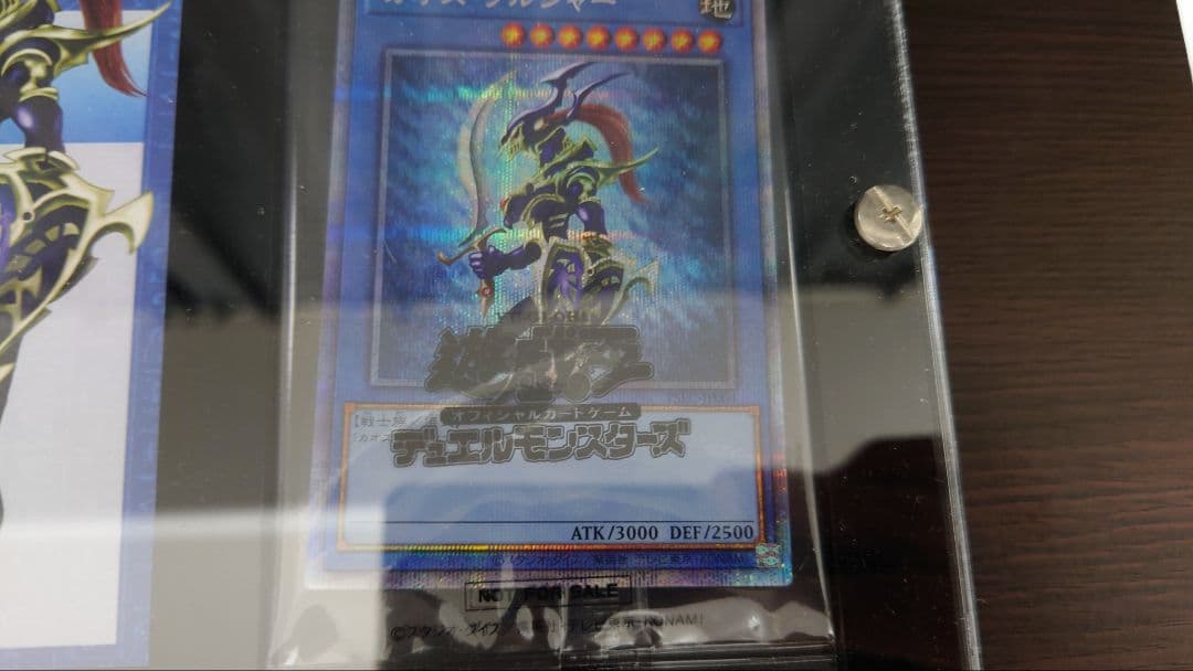 カオスソルジャー　プリズマ　未開封　当選通知者　withD様の専用ディスプレイ付