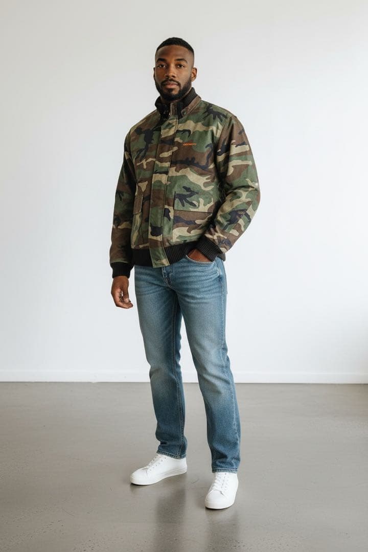 【年明け大放出セール！】Carhartt 迷彩 カモ柄 中綿ジャケット