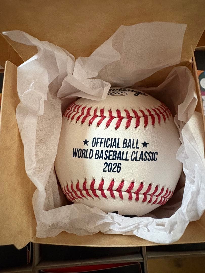 WBC 2026 公式試合球 新品未使用 Rawlings正規品 箱入
