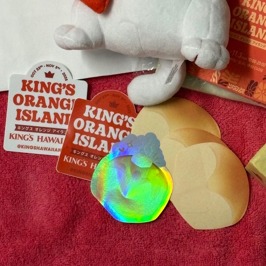 限定品　キングスハワイアン　ロンT ぬいぐるみ　ホログラム　ステッカー　非売品