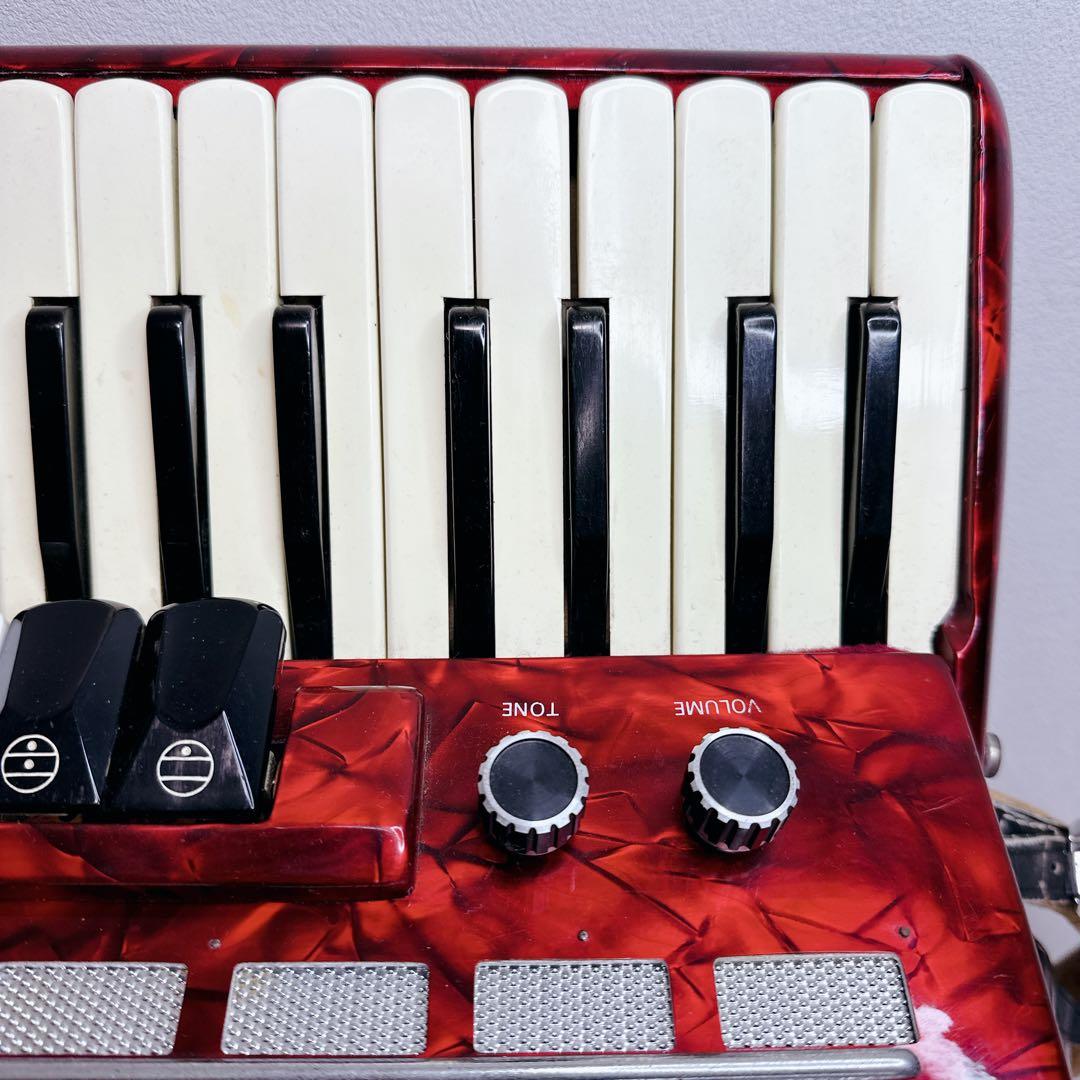 希少　トンボ　TOMBO　アコーディオン　34鍵盤　MUS 1307　初心者