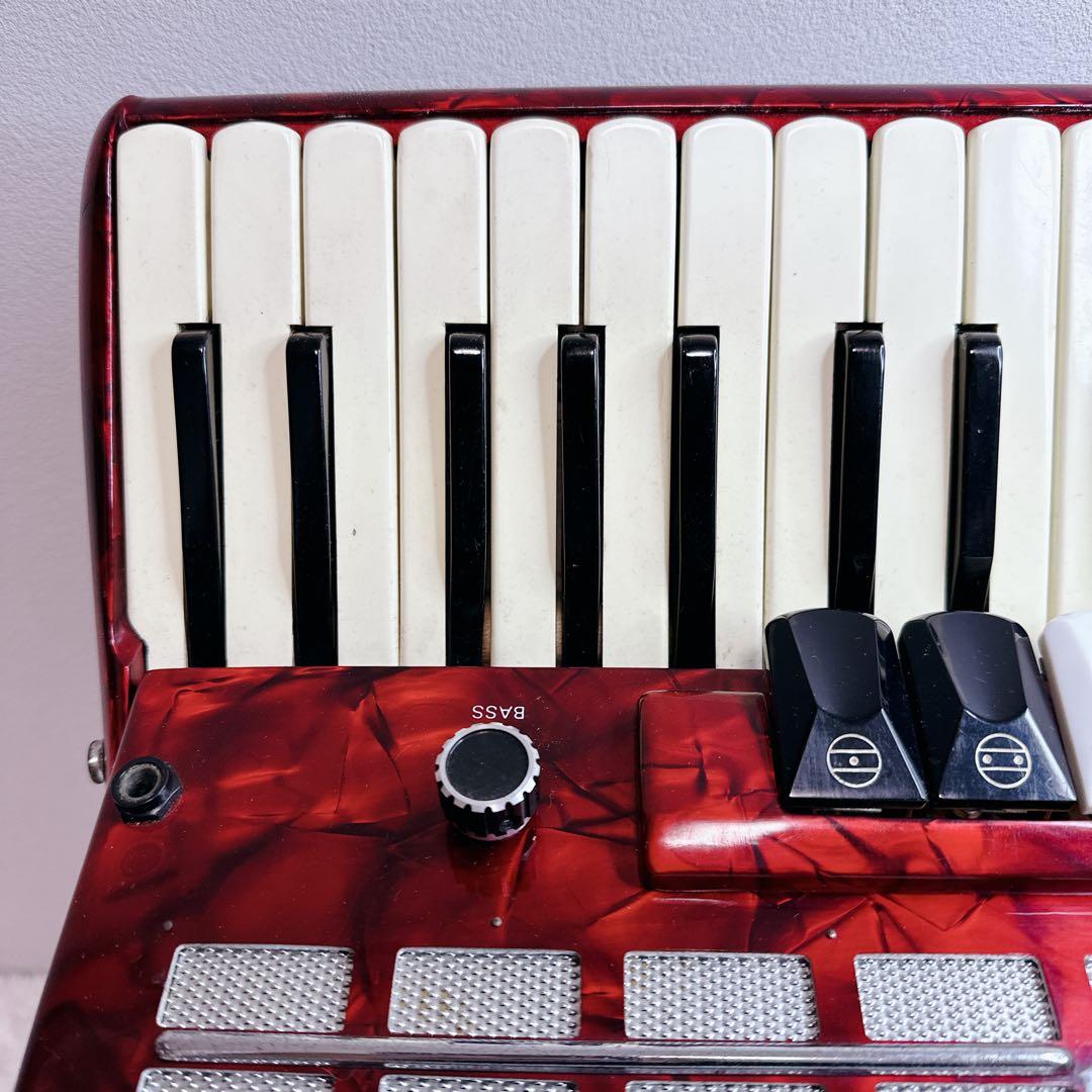 希少　トンボ　TOMBO　アコーディオン　34鍵盤　MUS 1307　初心者