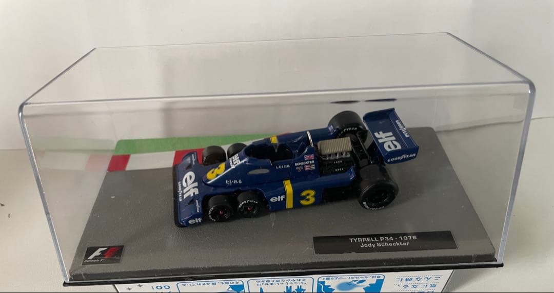 再値下げTyrrell P34 76’ J Scheckter 1/43ミニカー