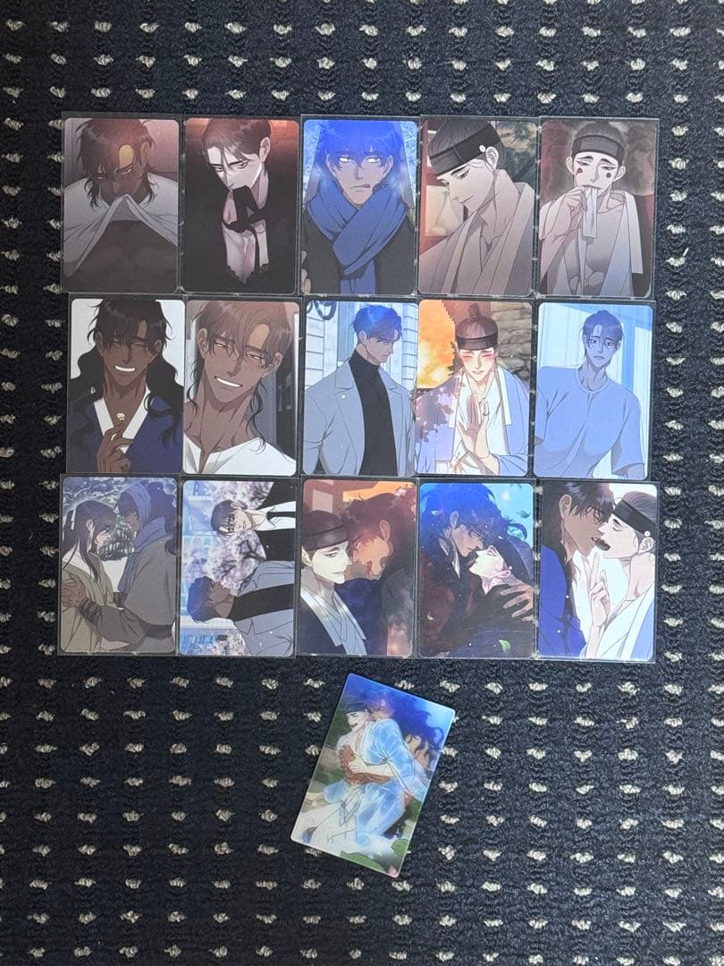 韓国BL目に虎の宿るが如し トレカカード全種16枚セット