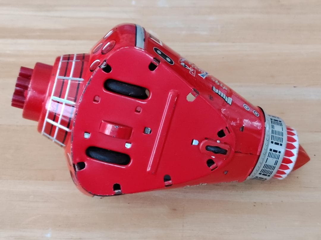 【当時物】ブリキ スペースカプセル フレンドシップ 7 堀川玩具