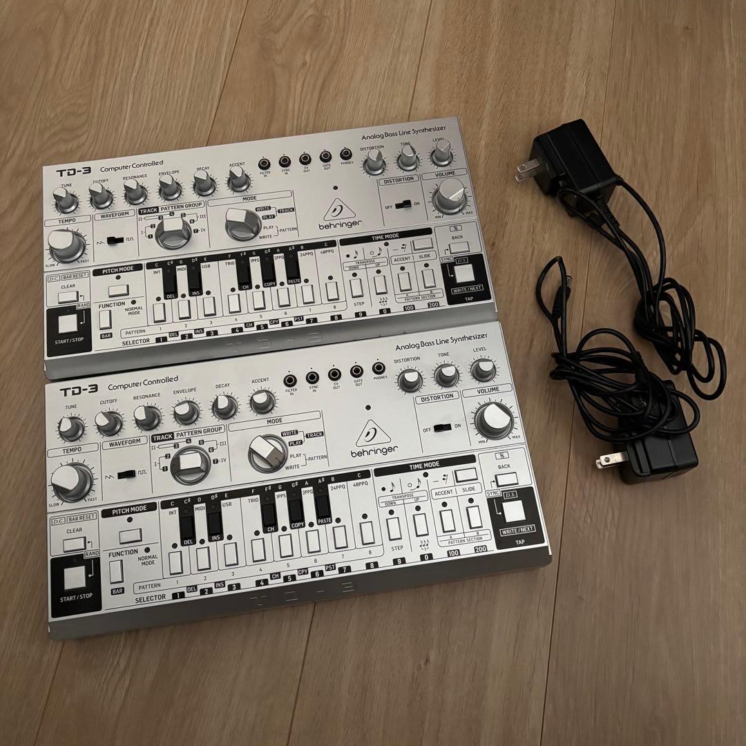 『12/16まで値下げ』behringer TD-3 -SR 2台