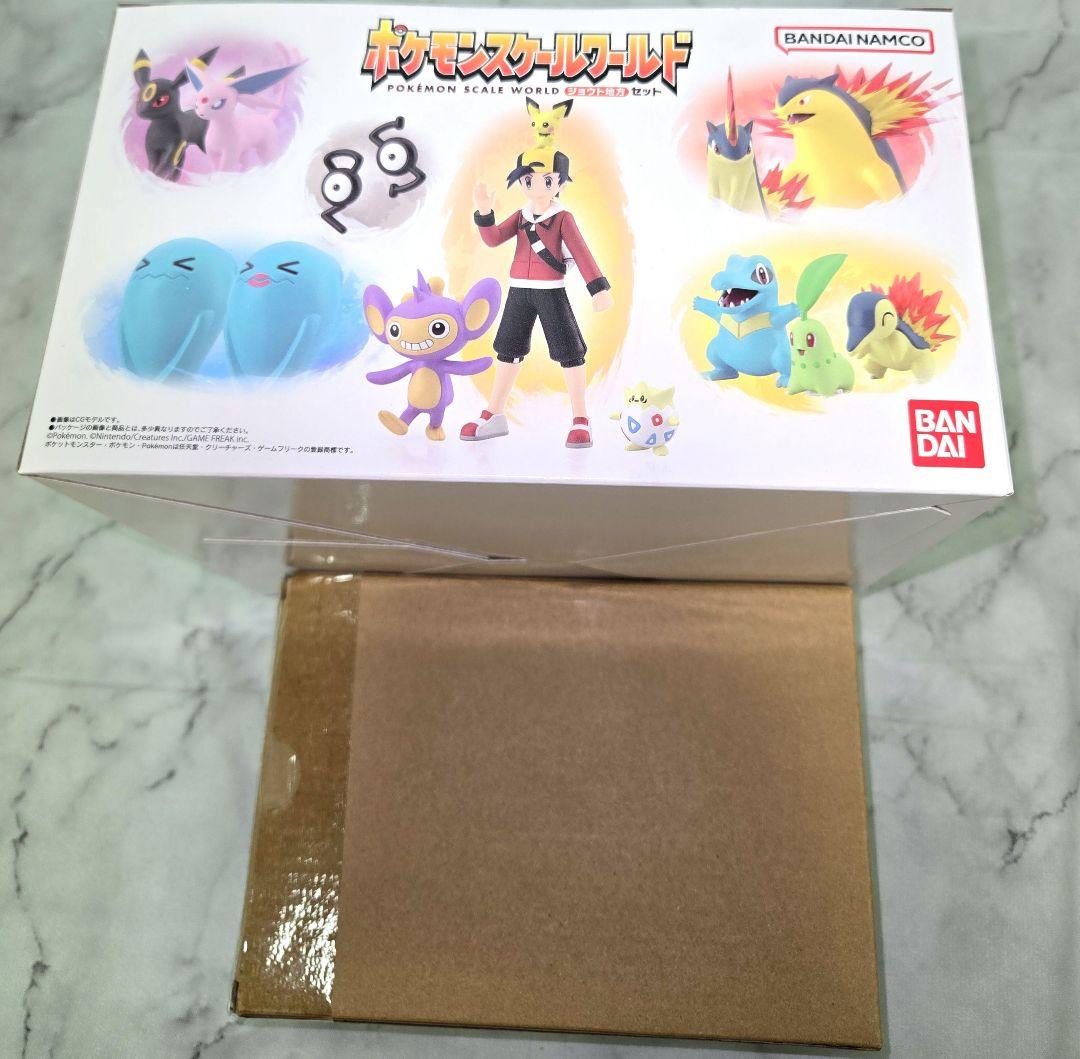 新品未開封★ポケモンスケールワールド ジョウト地方セット&マツバセット