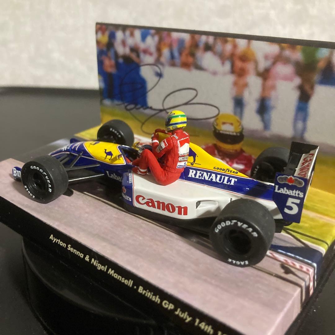 F1 ミニチャンプス FW14 ナイジェル マンセル ライドオン アイルトンセナ