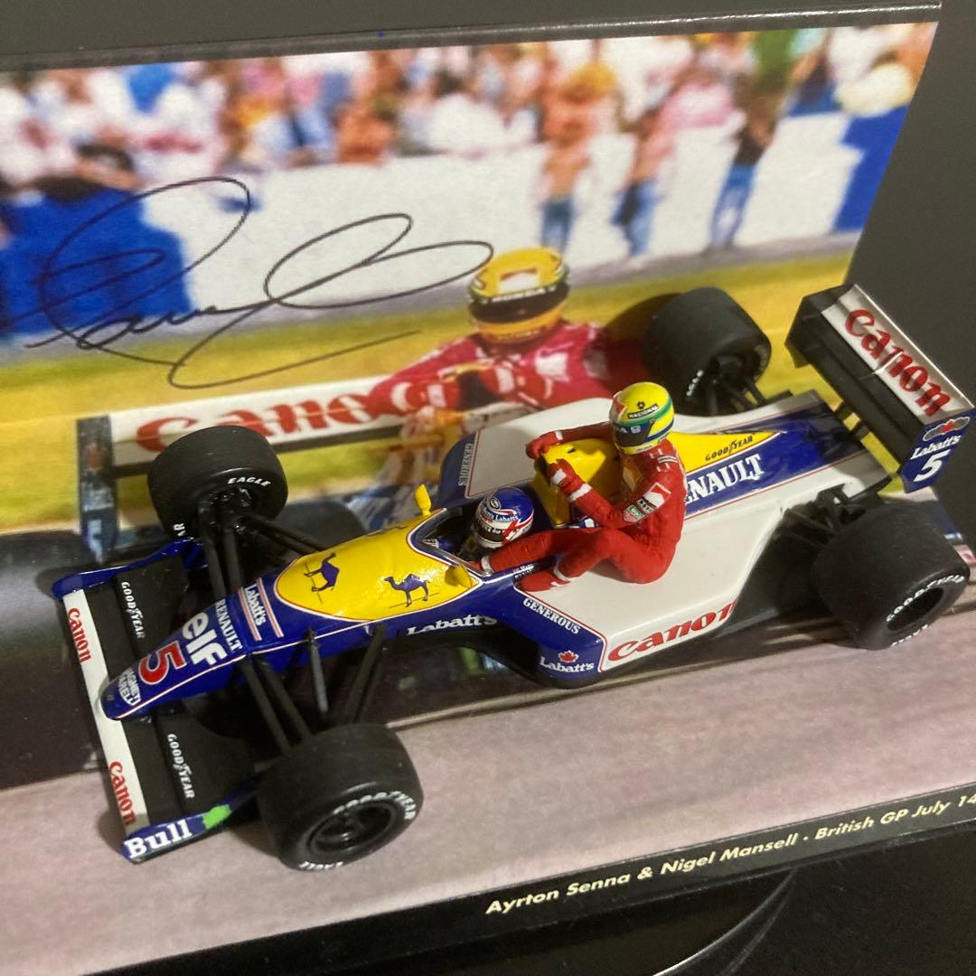 F1 ミニチャンプス FW14 ナイジェル マンセル ライドオン アイルトンセナ