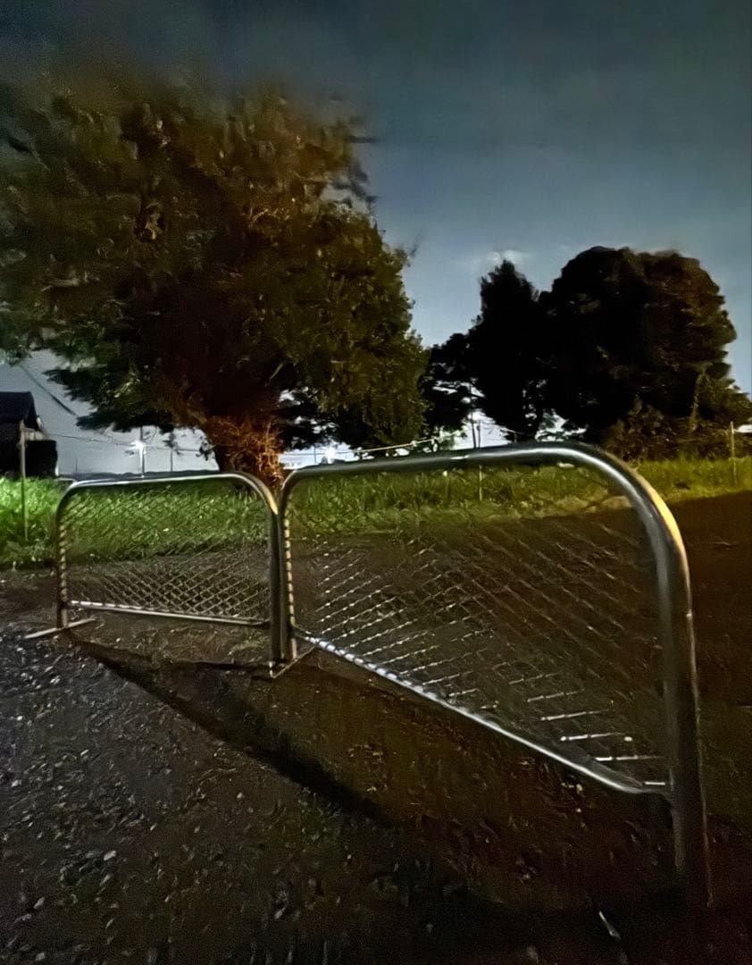 アメリカンフェンス風　バリケード　パーテーション800×400